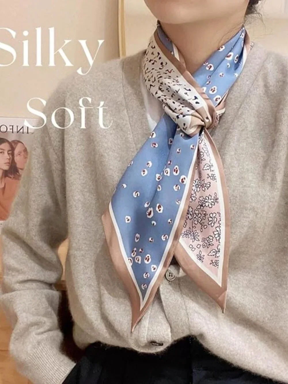 N/A silk scarf
